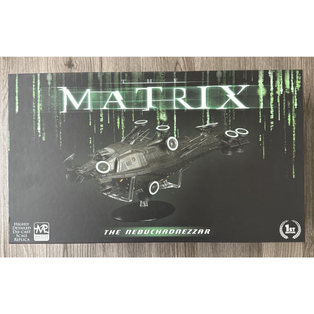 Master Replicas The Matrix The Nebuchadnezzar Die-Cast Ship